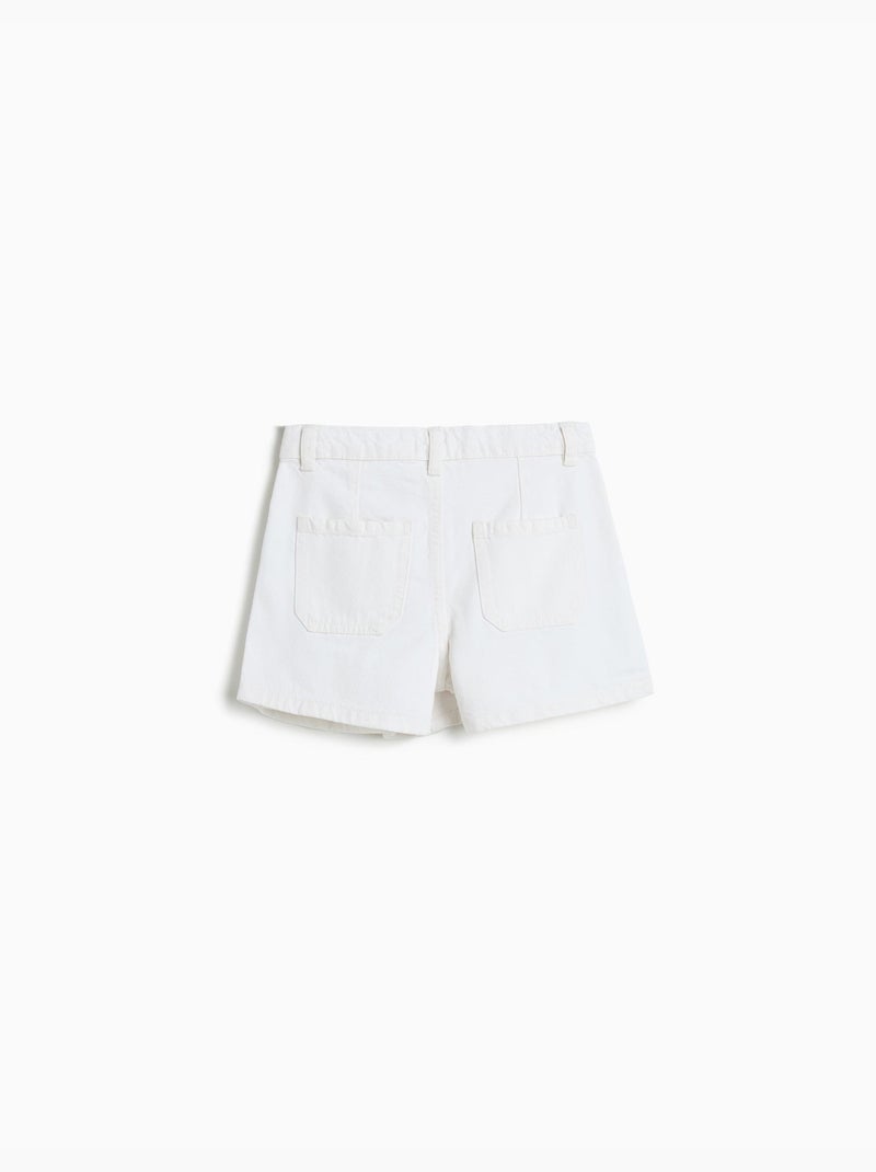Pantaloncini di jeans, MO Fashion Bianco - Kiabi
