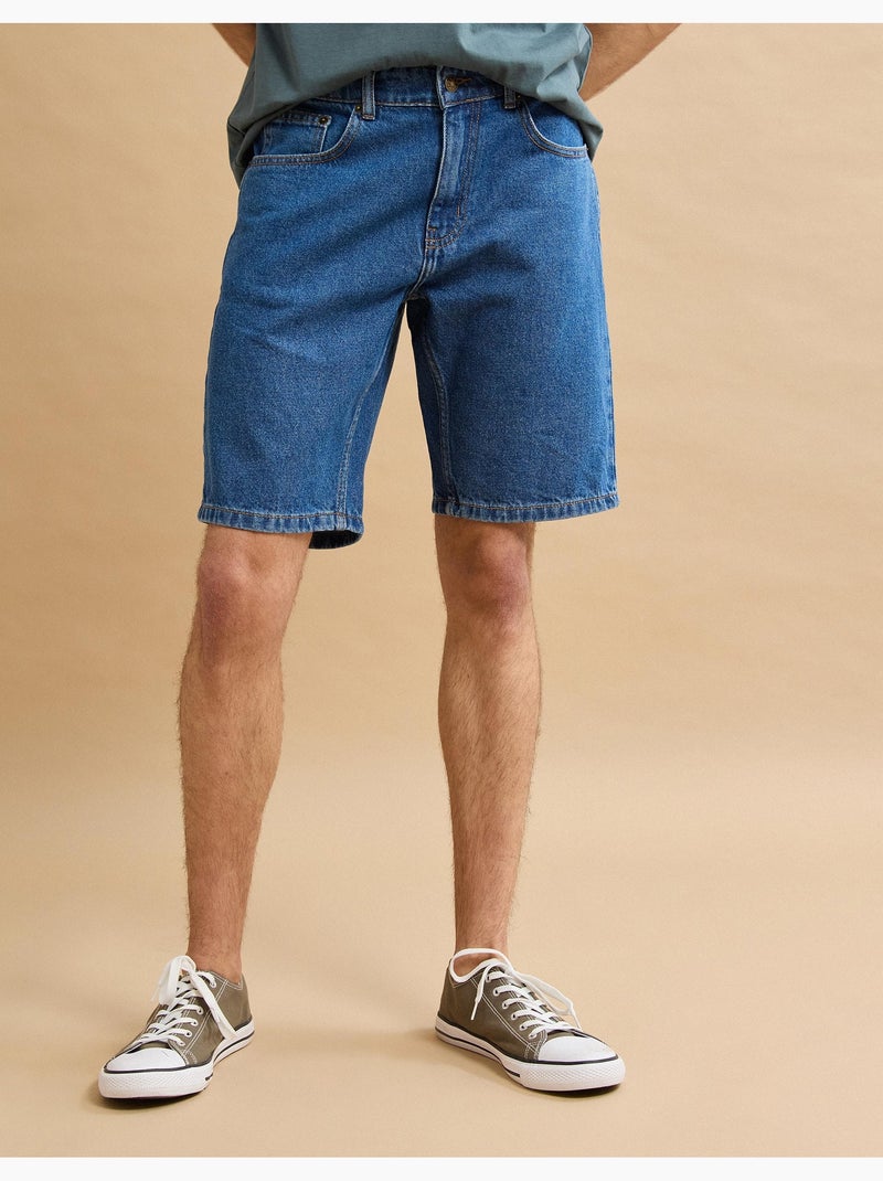 Pantaloncini di jeans, mo fashion Blu - Kiabi