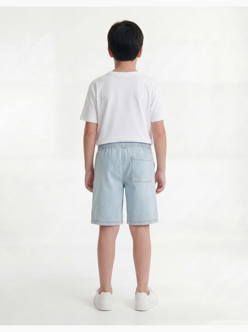 Pantaloncini di jeans, MO Fashion Blu - Kiabi