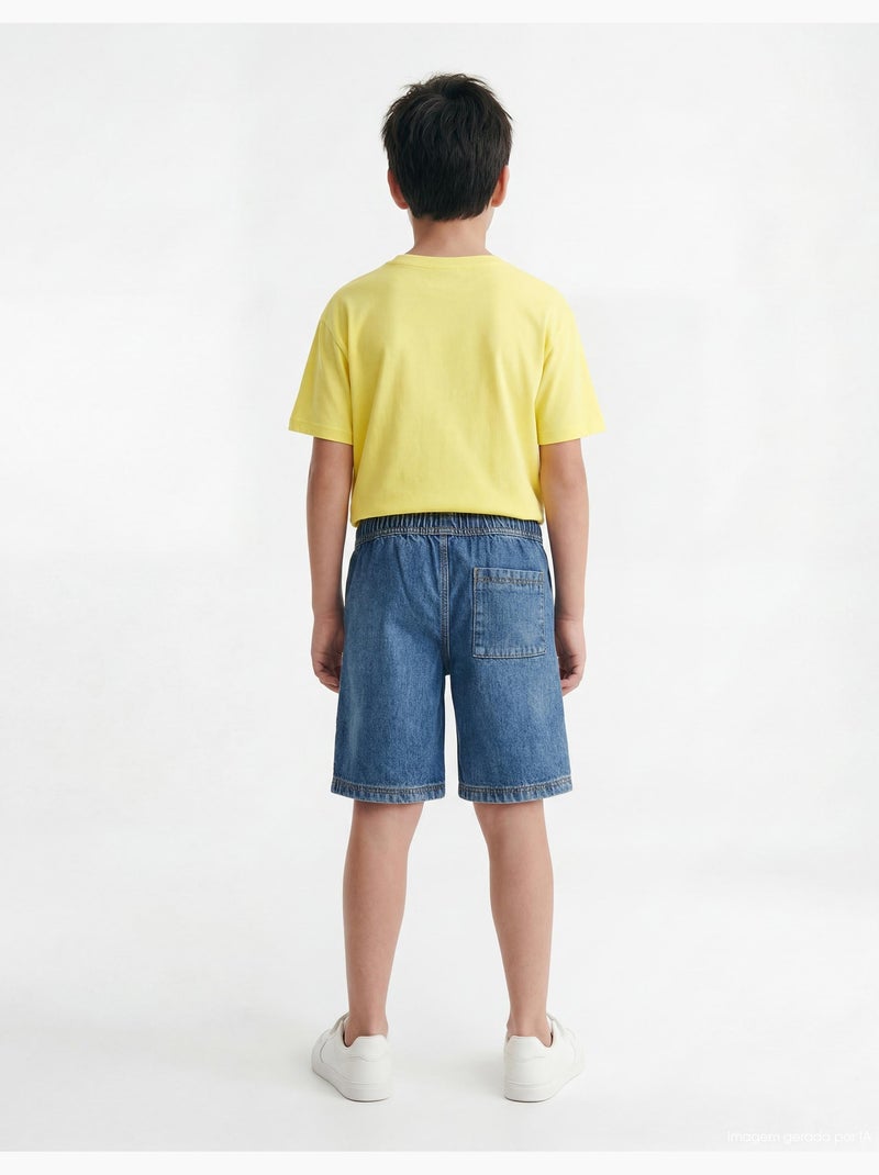 Pantaloncini di jeans, MO Fashion Blu - Kiabi