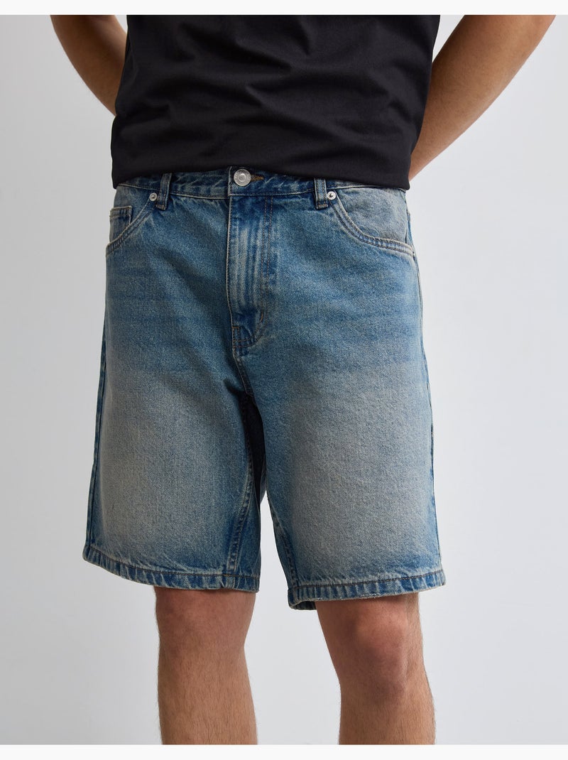 Pantaloncini di jeans, MO Fashion Blu - Kiabi