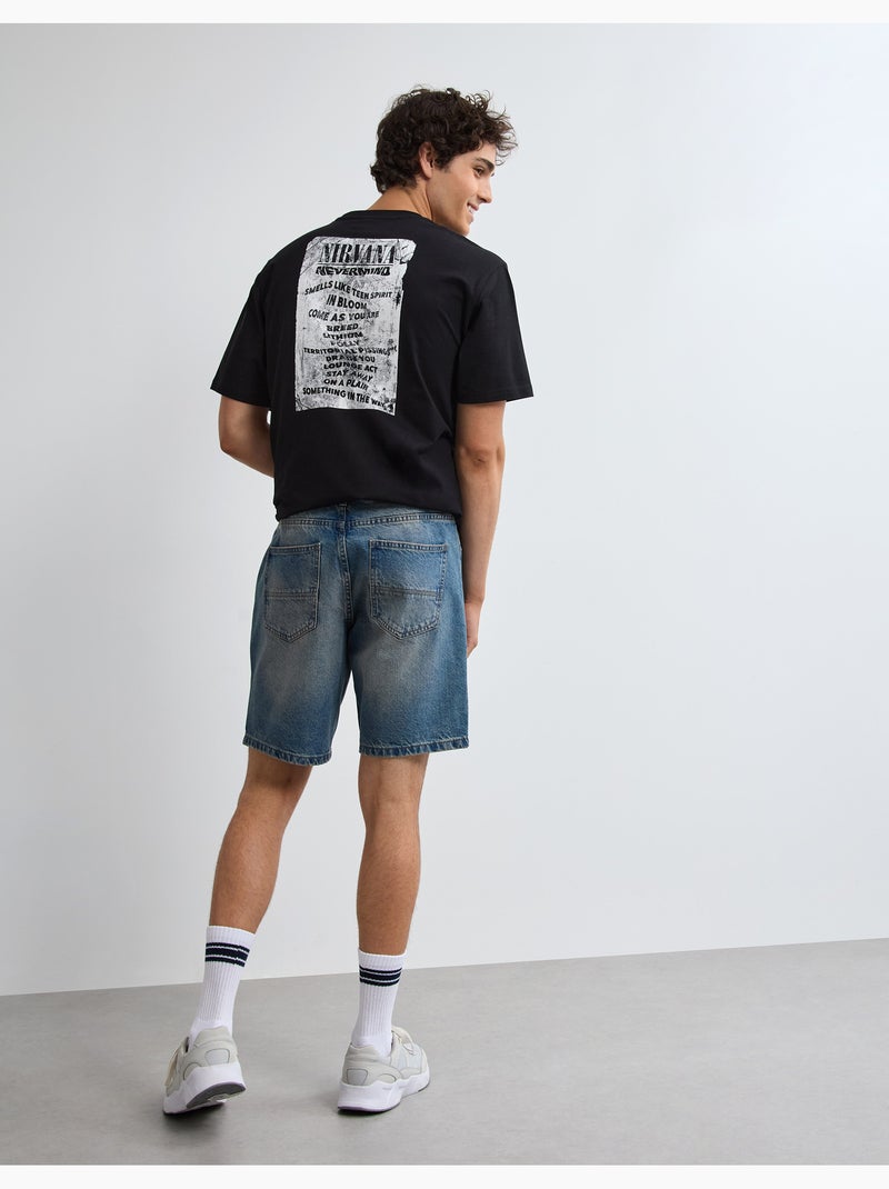 Pantaloncini di jeans, MO Fashion Blu - Kiabi