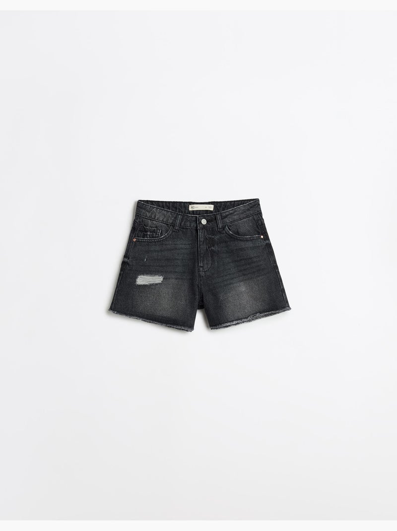 Pantaloncini di jeans, MO Fashion Grigio - Kiabi