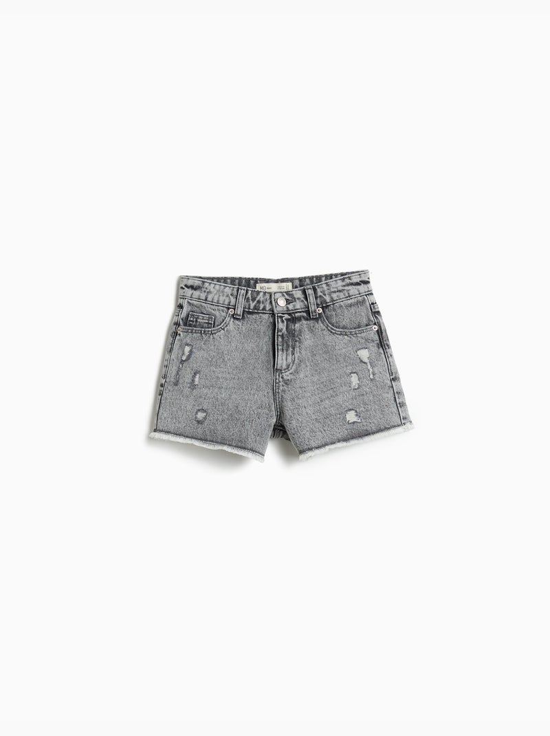 Pantaloncini di jeans, MO Fashion Grigio - Kiabi