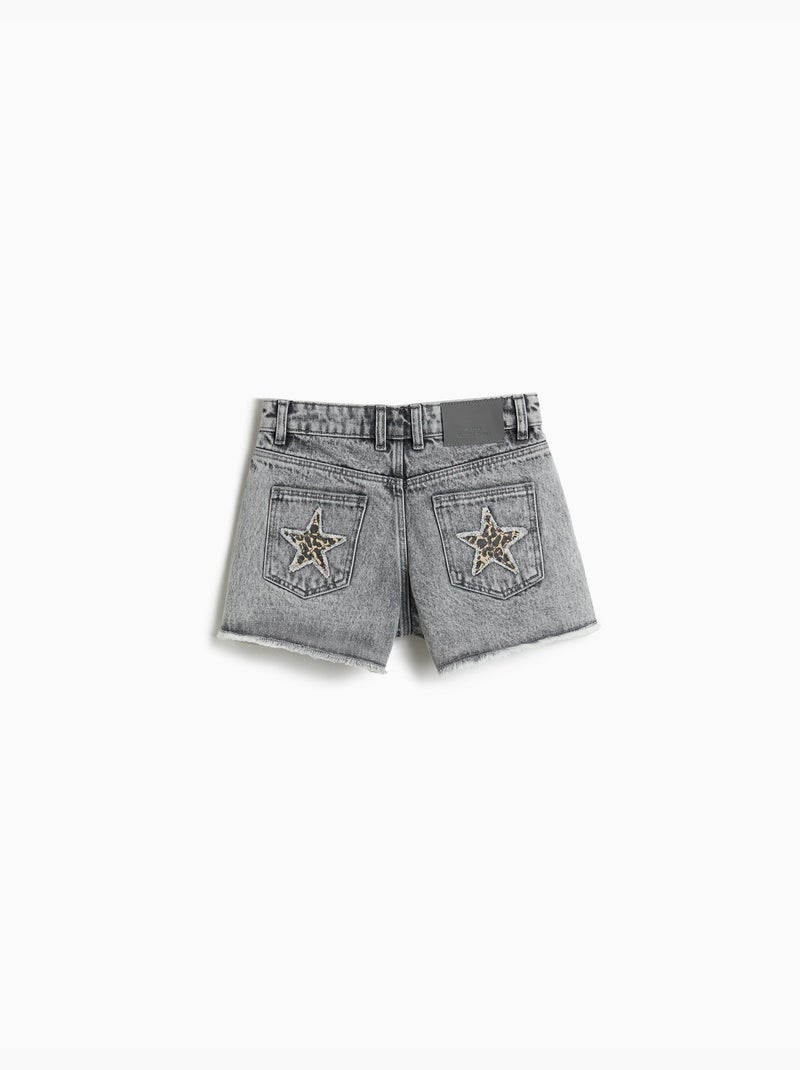 Pantaloncini di jeans, MO Fashion Grigio - Kiabi