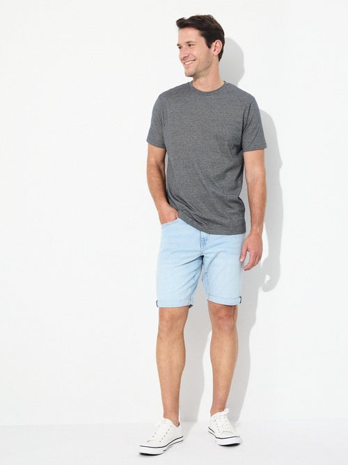 Pantaloncini di jeans slim fit, MO Fashion - Kiabi Pantaloncini di jeans slim fit, MO Fashion - Kiabi