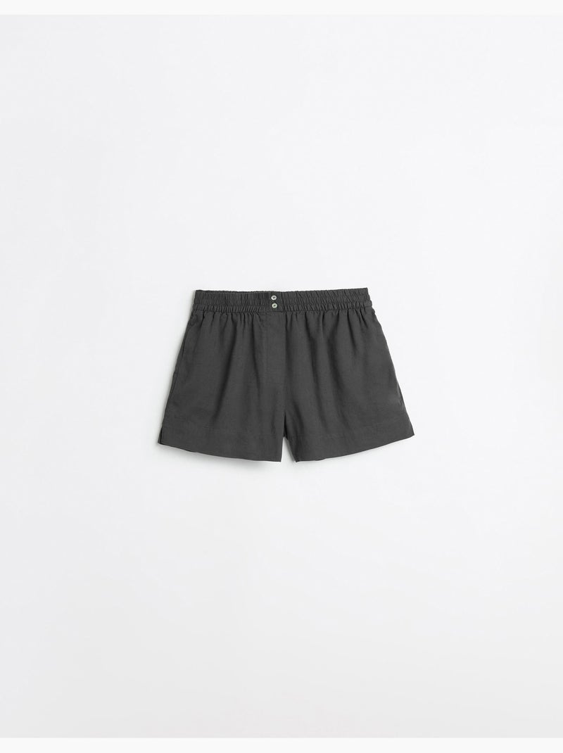 Pantaloncini di lino, MO Fashion Grigio - Kiabi