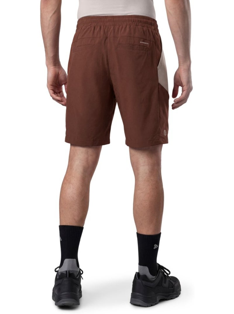Pantaloncini escursionismo idrorepellenti uomo uomo canmore Marrone - Kiabi