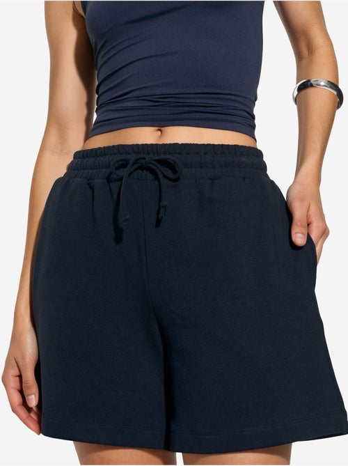 Pantaloncini felpati con coulisse a vita media busem - Kiabi Pantaloncini felpati con coulisse a vita media busem - Kiabi