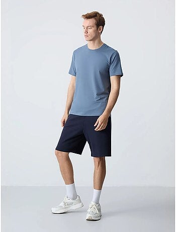 Pantaloncini felpati da uomo in misto cotone tommy