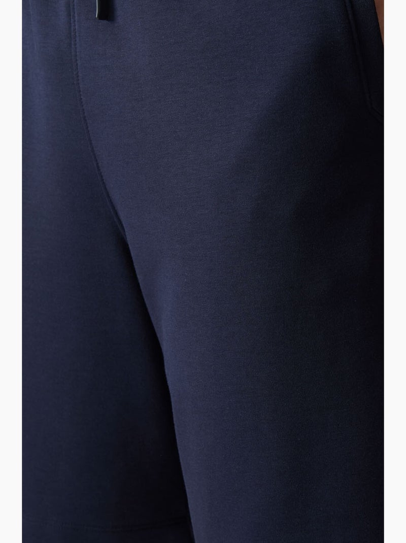 Pantaloncini felpati da uomo in misto cotone tommy Blu marino - Kiabi