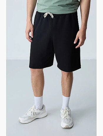 Pantaloncini felpati da uomo in misto cotone tommy