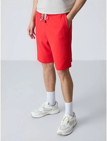 Pantaloncini felpati da uomo in misto cotone tommy