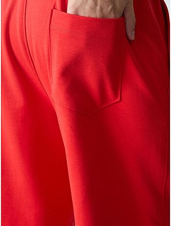 Pantaloncini felpati da uomo in misto cotone tommy