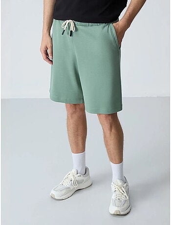 Pantaloncini felpati da uomo in misto cotone tommy