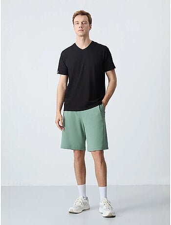 Pantaloncini felpati da uomo in misto cotone tommy