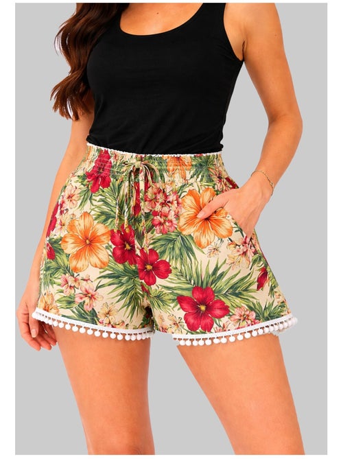 Pantaloncini fluidi in cotone Kebello - Kiabi