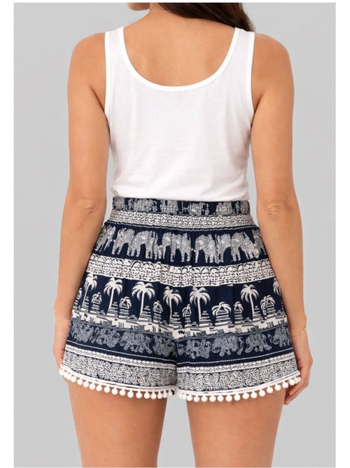 Pantaloncini fluidi in cotone Kebello - Kiabi