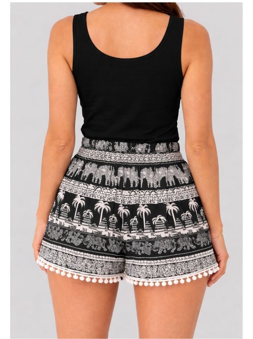 Pantaloncini fluidi in cotone Kebello - Kiabi