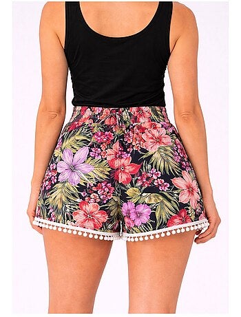 Pantaloncini fluidi in cotone Kebello