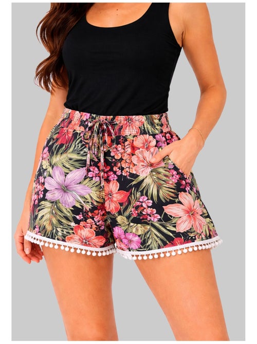 Pantaloncini fluidi in cotone Kebello - Kiabi