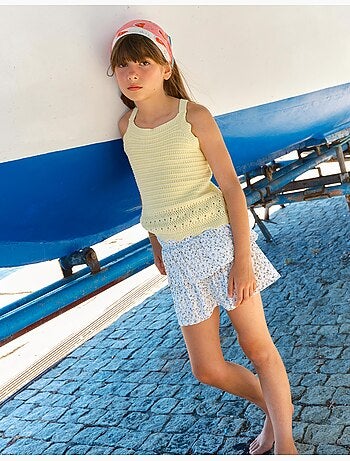 Pantaloncini gonna stampati, mo fashion