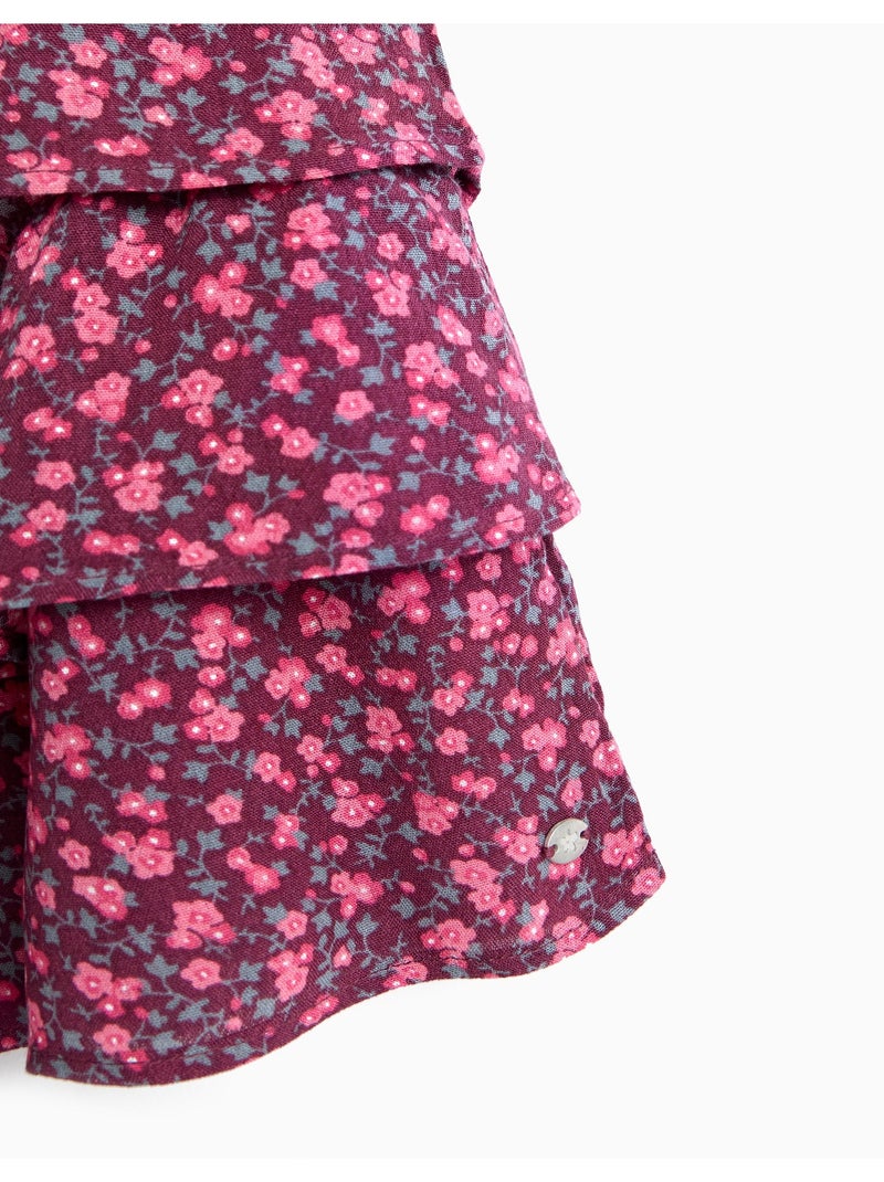 Pantaloncini gonna stampati, mo fashion Viola - Kiabi