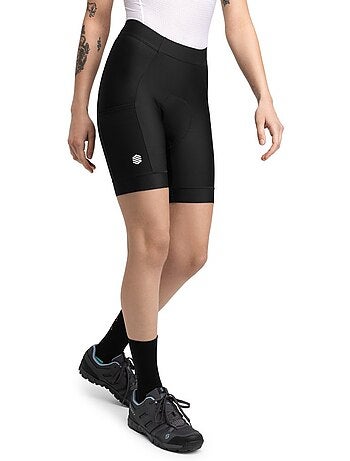Pantaloncini imbottiti da bikepacking da donna ciclismo donna roam