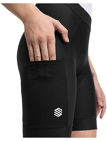 Pantaloncini imbottiti da bikepacking da donna ciclismo donna roam