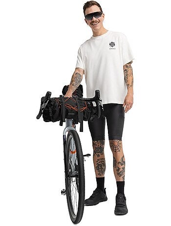 Pantaloncini imbottiti da bikepacking da uomo ciclismo uomo tour