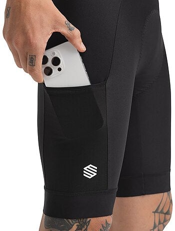 Pantaloncini imbottiti da bikepacking da uomo ciclismo uomo tour