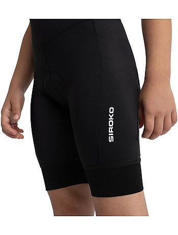 Pantaloncini imbottiti da ciclismo da bambina ciclismo bambini e bambine k-core