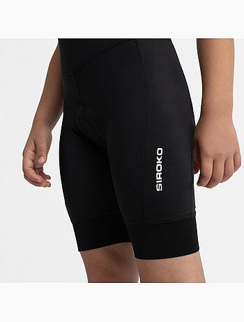 Pantaloncini imbottiti da ciclismo da bambina ciclismo bambini e bambine k-core