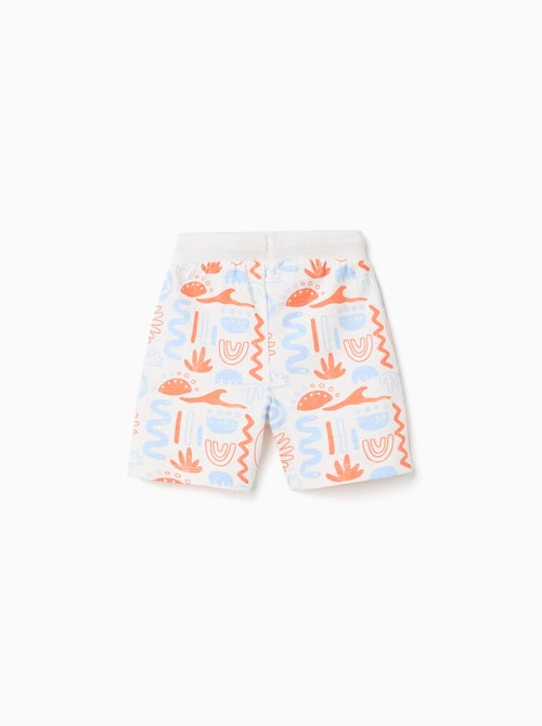 Pantaloncini in cotone con stampa - Kiabi