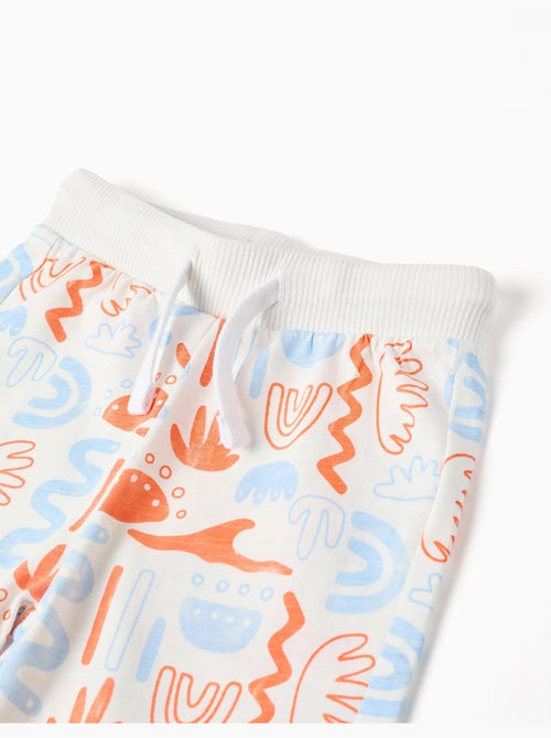 Pantaloncini in cotone con stampa - Kiabi