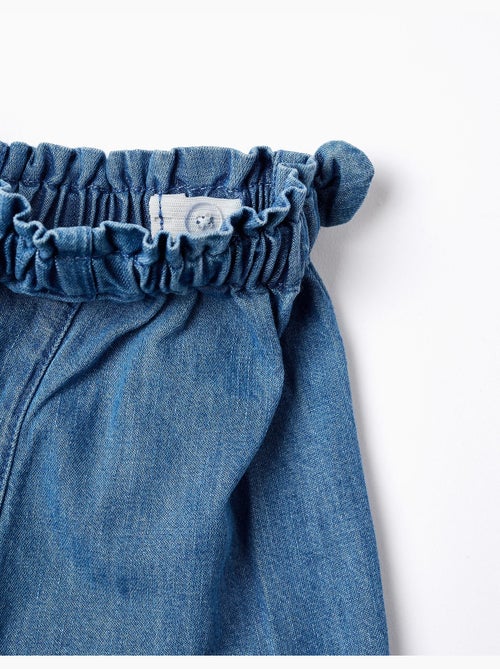 Pantaloncini in denim di cotone con tasche frontali - Kiabi