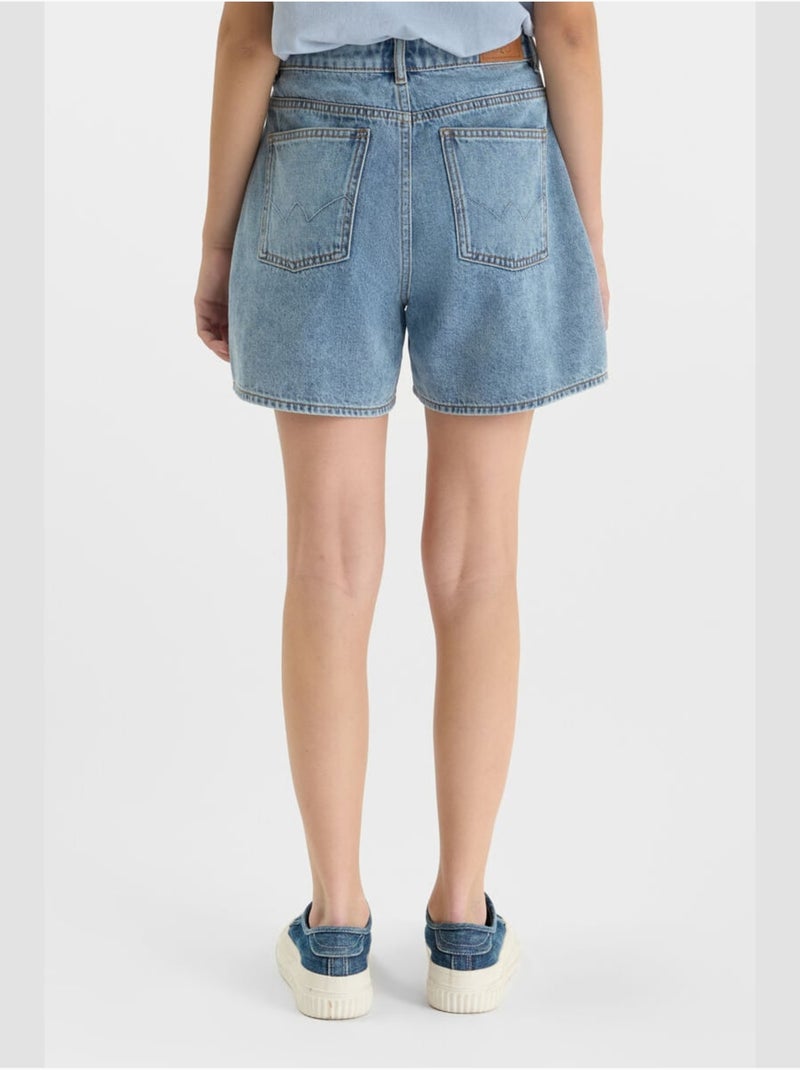 Pantaloncini in denim EVAGI Blu - Kiabi