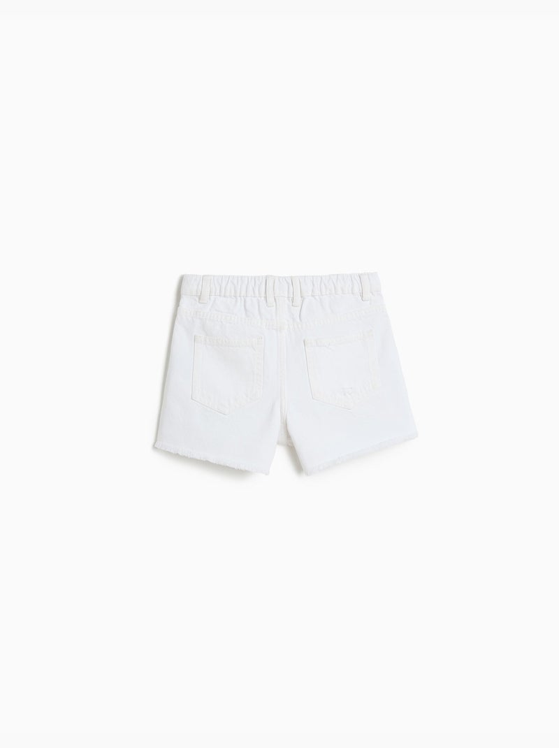 Pantaloncini in denim, MO Fashion Bianco - Kiabi