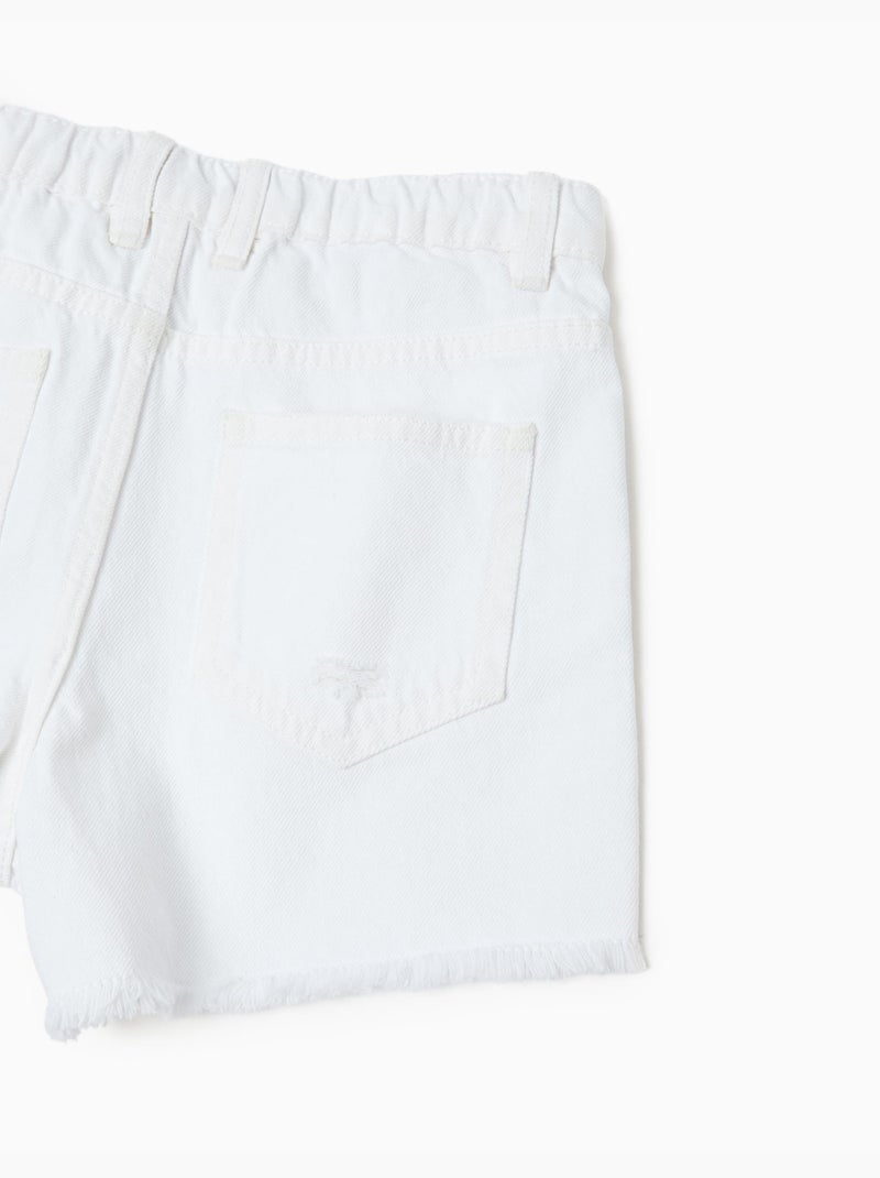 Pantaloncini in denim, MO Fashion Bianco - Kiabi