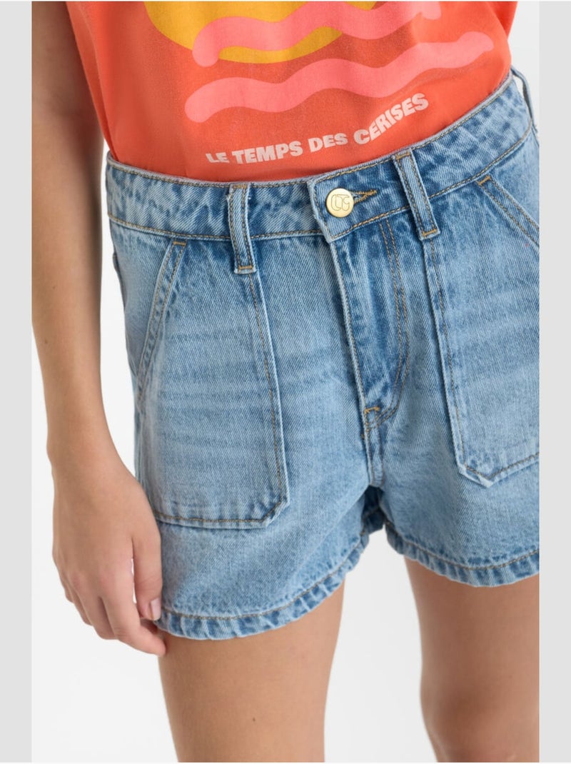 Pantaloncini in denim MONTICEL Blu - Kiabi