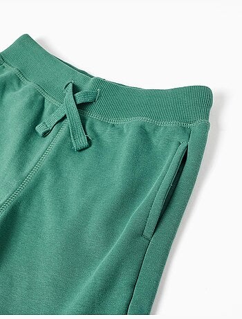 Pantaloncini in felpa con coulisse e tasche laterali