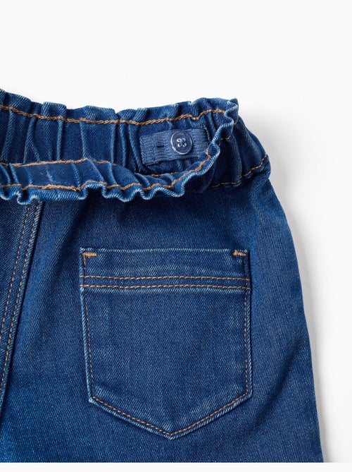 Pantaloncini in jeans con cintura paperbag - Kiabi