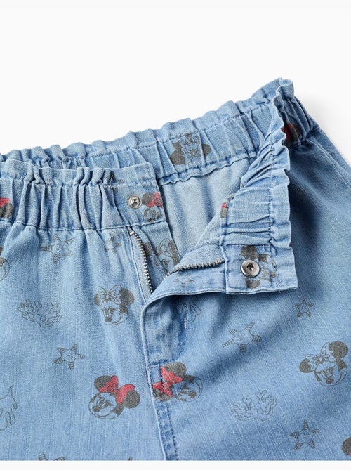 Pantaloncini in jeans con Minnie e cintura elasticizzata - Kiabi