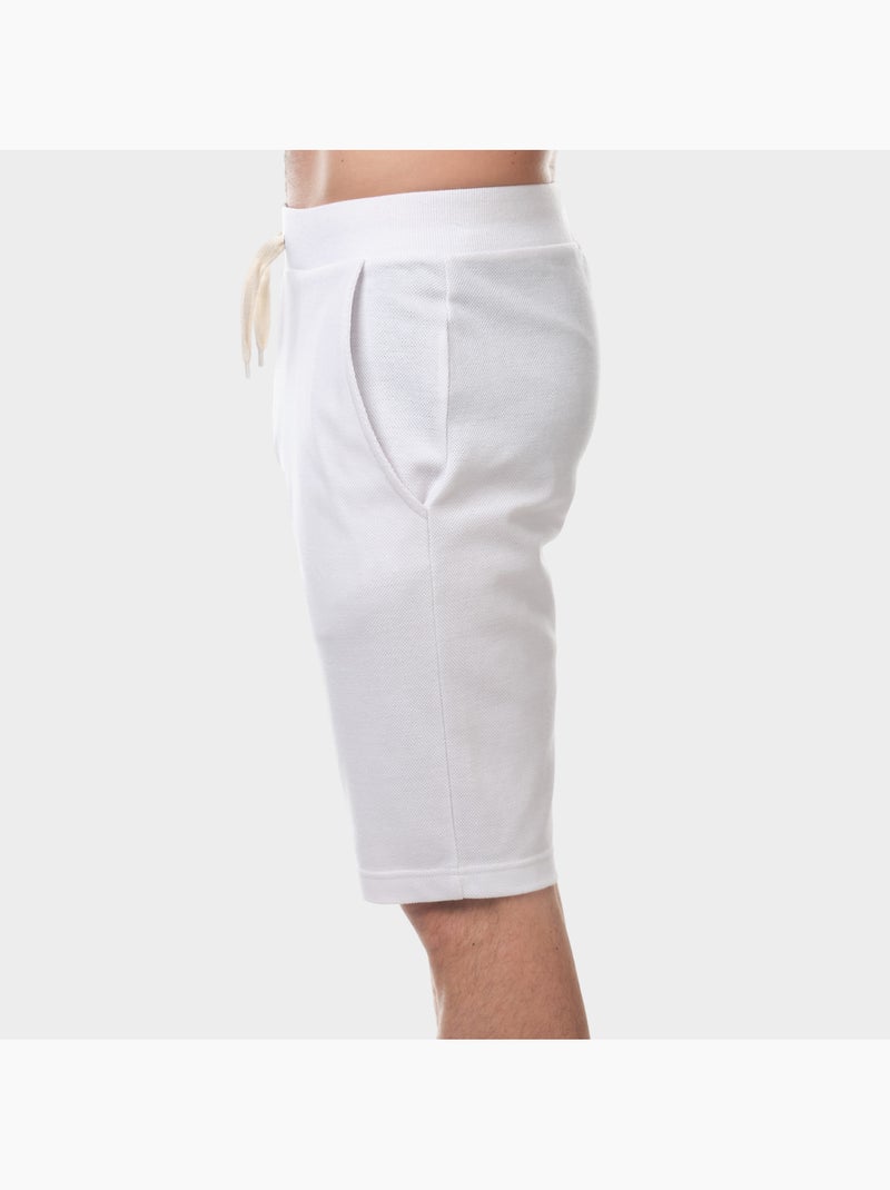 Pantaloncini in maglia piqué Bianco - Kiabi