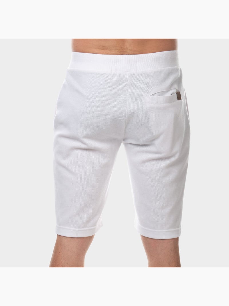Pantaloncini in maglia piqué Bianco - Kiabi