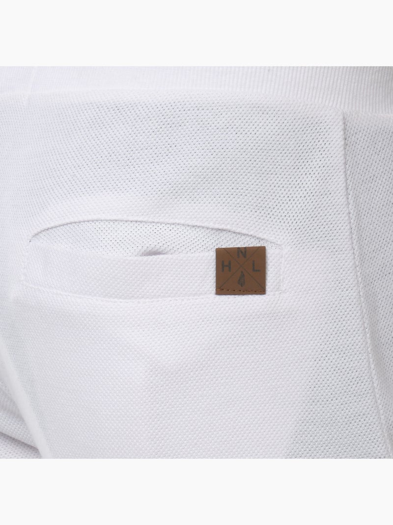 Pantaloncini in maglia piqué Bianco - Kiabi