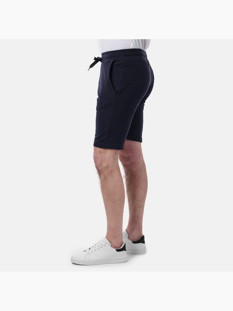 Pantaloncini in maglia piquè Blu marino - Kiabi
