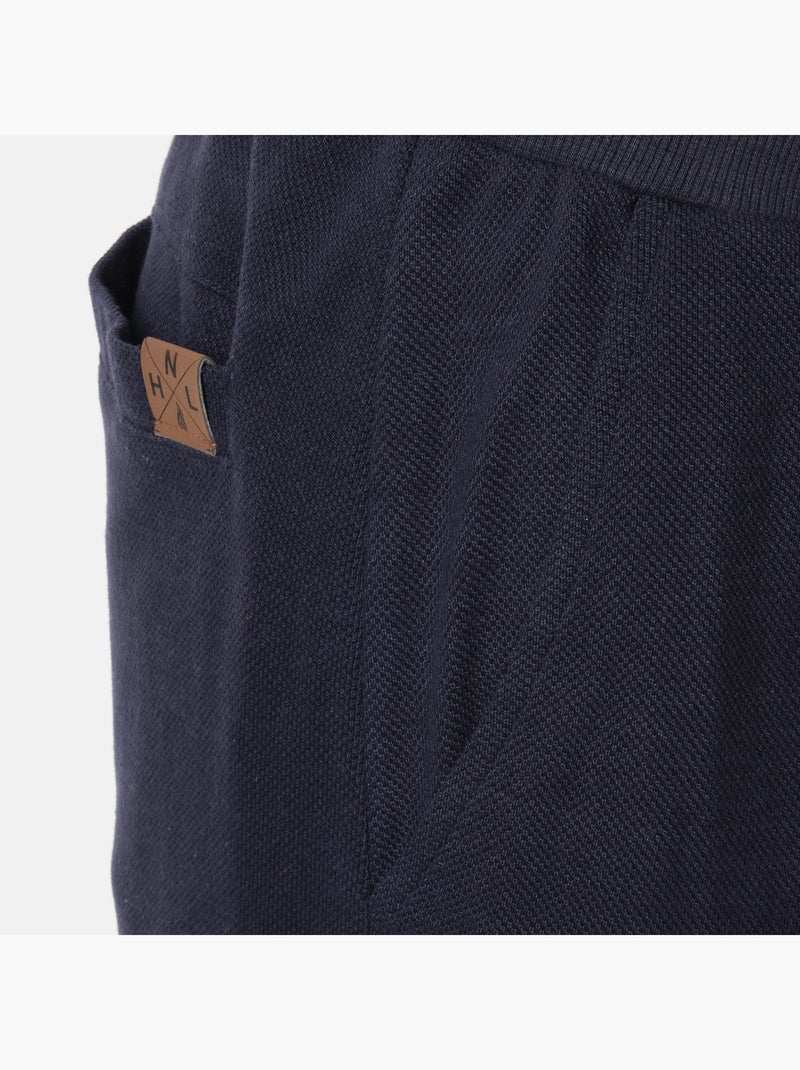 Pantaloncini in maglia piqué Blu marino - Kiabi