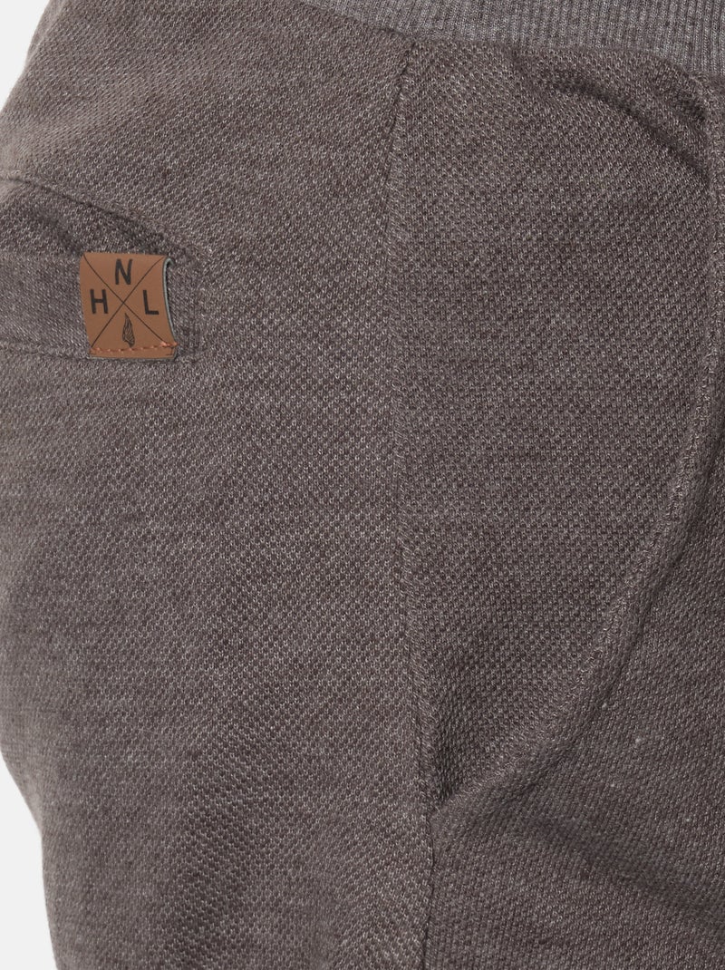 Pantaloncini in maglia piqué Grigio antracite - Kiabi