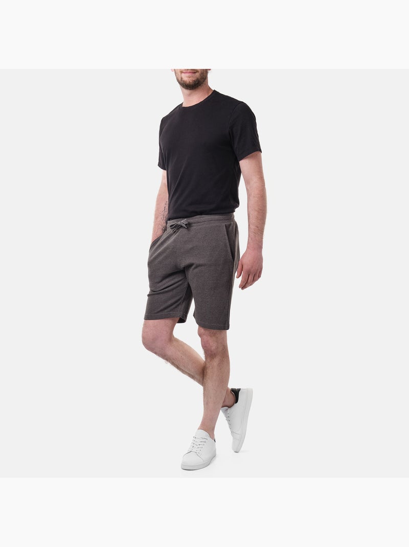 Pantaloncini in maglia piquè Grigio antracite - Kiabi
